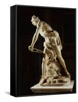 David, 1622-24, marble-Gian Lorenzo Bernini-Framed Stretched Canvas