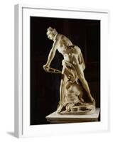 David, 1622-24, marble-Gian Lorenzo Bernini-Framed Photographic Print