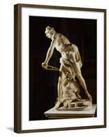 David, 1622-24, marble-Gian Lorenzo Bernini-Framed Photographic Print