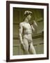 David, 3/4 Profile-Michelangelo Buonarroti-Framed Giclee Print