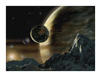 Exoplanet-David A Hardy-Premium Giclee Print