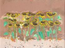 Poppyheads-David Alan Redpath Michie-Framed Giclee Print