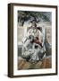 David and Abishag-James Jacques Joseph Tissot-Framed Giclee Print