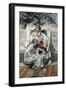 David and Abishag-James Jacques Joseph Tissot-Framed Giclee Print