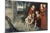 David and Bathseba-Lucas Cranach the Elder-Mounted Giclee Print