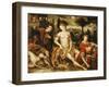 David and Bathsheba, 1562-Jan Metsys-Framed Giclee Print