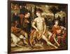 David and Bathsheba, 1562-Jan Metsys-Framed Giclee Print