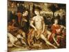 David and Bathsheba, 1562-Jan Metsys-Mounted Giclee Print