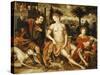 David and Bathsheba, 1562-Jan Metsys-Stretched Canvas