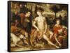 David and Bathsheba, 1562-Jan Metsys-Framed Stretched Canvas
