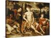 David and Bathsheba, 1562-Jan Metsys-Stretched Canvas