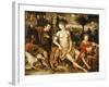 David and Bathsheba, 1562-Jan Metsys-Framed Giclee Print