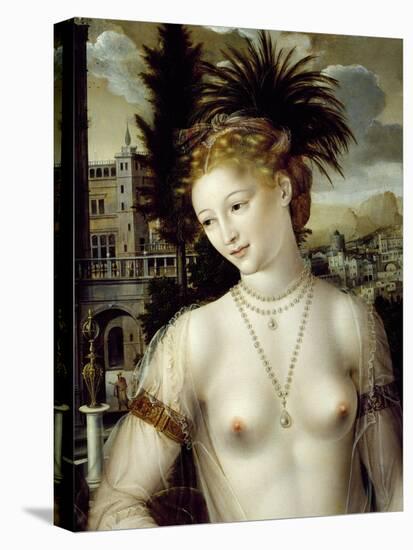 David and Bathsheba, 1562-Jan Massys-Stretched Canvas