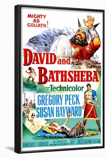 David and Bathsheba, 1951-null-Framed Art Print