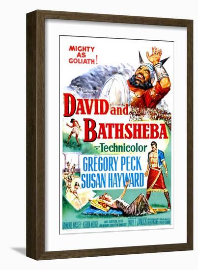 David and Bathsheba, 1951-null-Framed Art Print