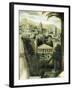 David and Bathsheba by Jan Massys, Detail with View of Jerusalem-null-Framed Giclee Print