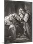 David and Bathsheba, from a 19th Century Print-null-Mounted Giclee Print