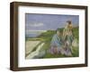 David and Dorelia in Normandy, 1908-Augustus Edwin John-Framed Giclee Print