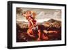 David and Goliath, 17Th Century (Oil on Canvas)-Guillaume Courtois-Framed Giclee Print