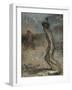 David and Goliath, C.1857-Edgar Degas-Framed Giclee Print