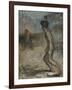 David and Goliath, C.1857-Edgar Degas-Framed Giclee Print