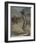 David and Goliath, C.1857-Edgar Degas-Framed Premium Giclee Print