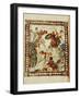 David and Goliath, from the Ms Psalter of Paris-null-Framed Giclee Print