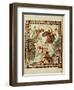 David and Goliath, from the Ms Psalter of Paris-null-Framed Giclee Print