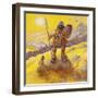 David and Goliath-Bill Bell-Framed Giclee Print