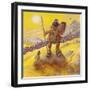 David and Goliath-Bill Bell-Framed Giclee Print