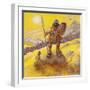 David and Goliath-Bill Bell-Framed Giclee Print