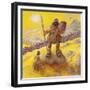 David and Goliath-Bill Bell-Framed Giclee Print