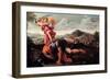 David And Goliath-Guillaume Courtois-Framed Giclee Print