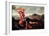 David And Goliath-Guillaume Courtois-Framed Giclee Print