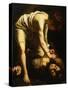 David and Goliath-Caravaggio-Stretched Canvas