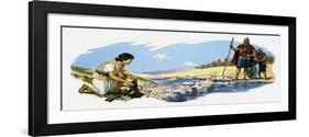 David and Goliath-null-Framed Giclee Print