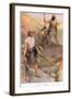 David and Goliath-Arthur A. Dixon-Framed Giclee Print