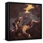 David and Goliath-Titian (Tiziano Vecelli)-Framed Stretched Canvas