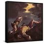 David and Goliath-Titian (Tiziano Vecelli)-Framed Stretched Canvas