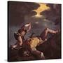 David and Goliath-Titian (Tiziano Vecelli)-Stretched Canvas