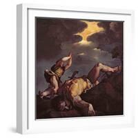 David and Goliath-Titian (Tiziano Vecelli)-Framed Giclee Print