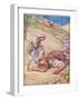 David and Goliath-Arthur A. Dixon-Framed Giclee Print