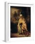 David and Jonathan, 1642-Rembrandt van Rijn-Framed Giclee Print