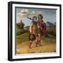 David and Jonathan, C.1508-Giovanni Battista Cima Da Conegliano-Framed Giclee Print