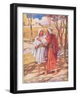 David and Jonathan-Arthur A. Dixon-Framed Giclee Print