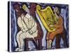 David and King Saul-Leslie Xuereb-Stretched Canvas