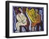 David and King Saul-Leslie Xuereb-Framed Giclee Print