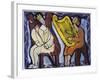 David and King Saul-Leslie Xuereb-Framed Giclee Print
