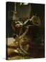 David and Saul, 1885-Julius Kronberg-Stretched Canvas