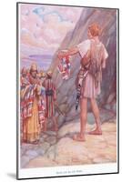 David and the Cut Robe-Arthur A. Dixon-Mounted Giclee Print